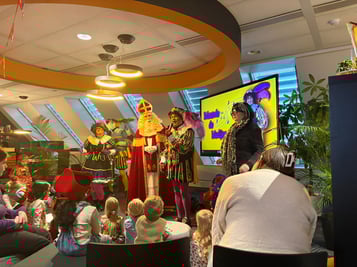 Sinterklaasfeest bij Bright Cubes