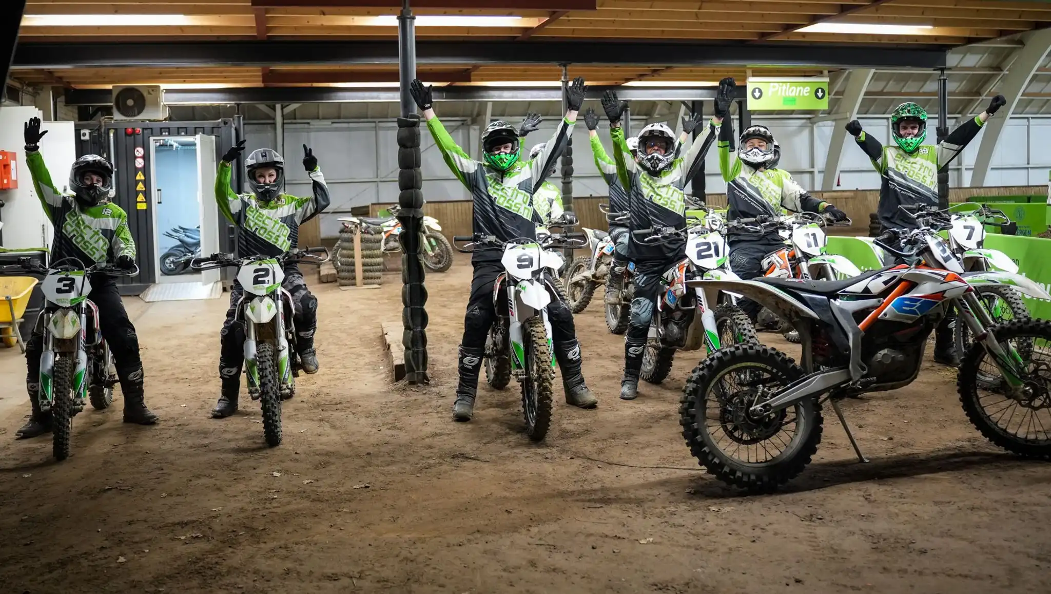 Teamuitje Software Unit: Elektrocrossen in Wanroij